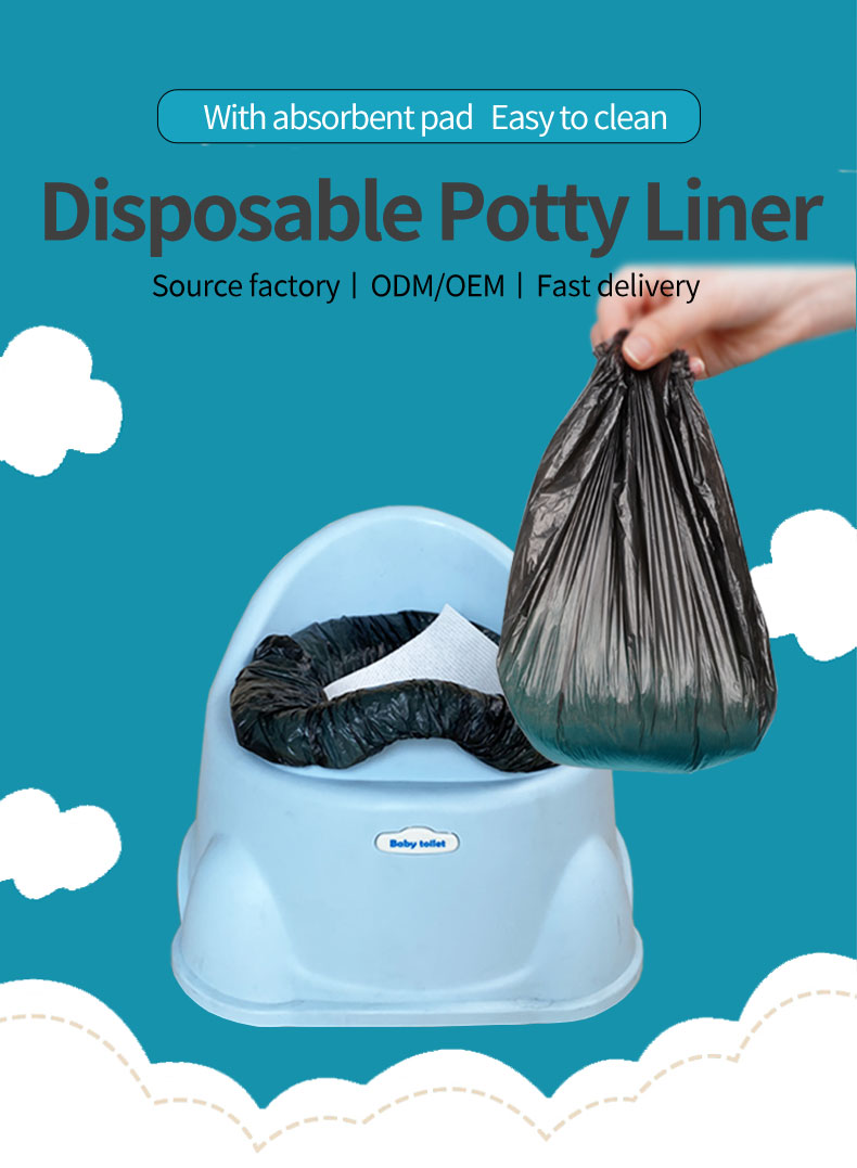 potty liner with Elastic