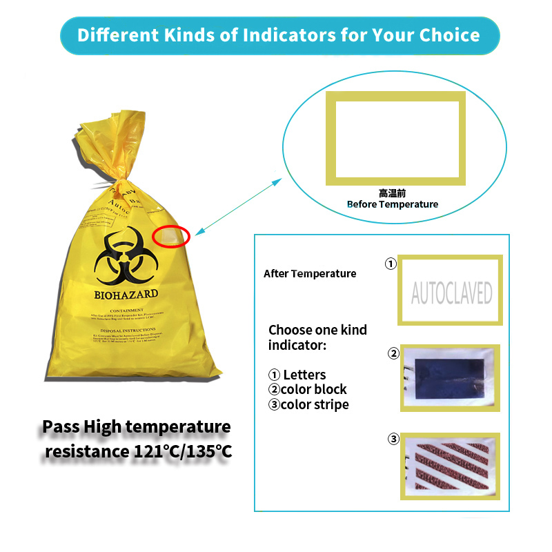 biohazard bags autoclavable