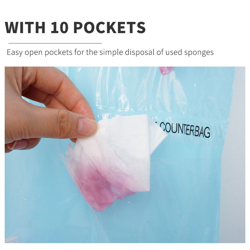 medical sponge counter bag medical sponge counter bag