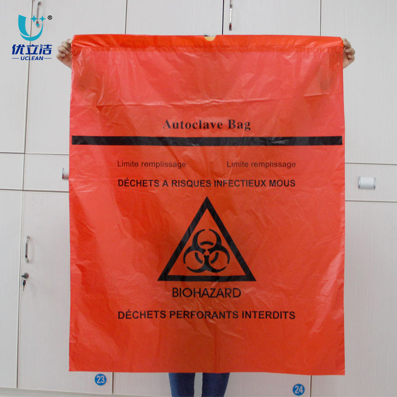drawstring biohazard bag