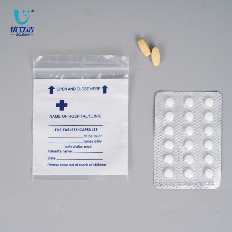 reclosable medicine bags